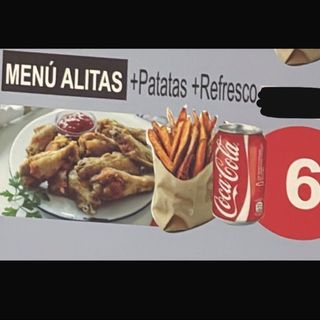 Menú Alitas