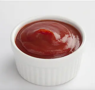 Ketchup sobre unidad