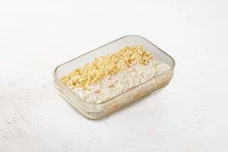 Салат Мімоза з куркою