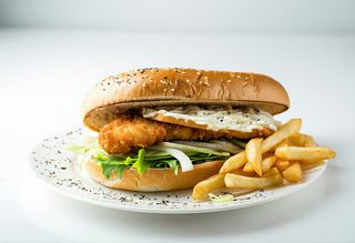 Șnițel sandwich