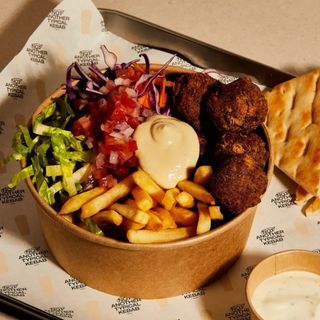 Caixa falafel vegetarian 