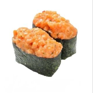 Gunkan Spicy Salmón (2 Uds.)