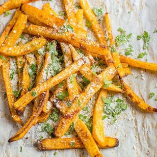 Fries with parmesan