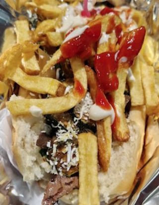 Panino involtino pistacchio e philadelphia brace