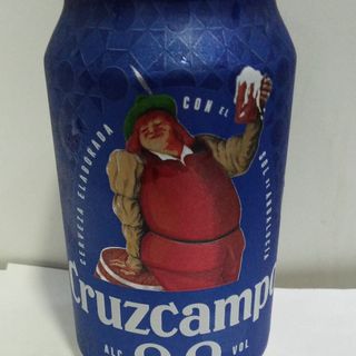 Cerveza Cruz Campo Sin 0,0 Lata 33 Cl.
