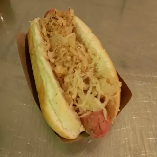 Hot dog con crauti 