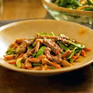 Salteado De Ternera Con Salsa De Ostras