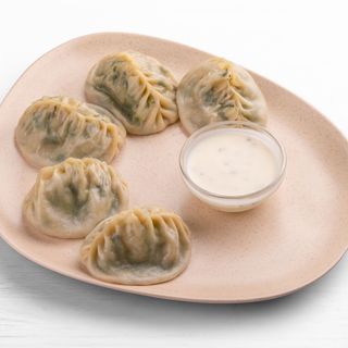 Манты с джусаем