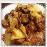 Ternera Con Setas Chinas Y Bambú