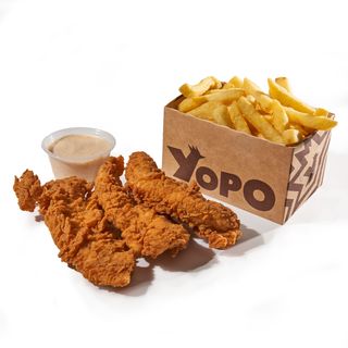 3 Tenders Con Patatas