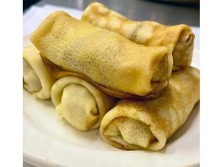 Блины с творогом