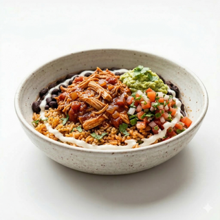 Bowl De Tinga De Pollo