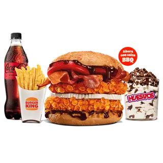 Menú Completo Grand BBQ Doble Pollo