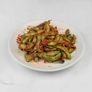 Spicy edamame