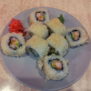 Uramaki De Langostino Temporalizado (8 Uds.)