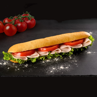 Sandviș cu șuncă curcan