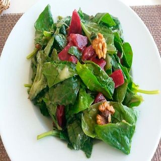 Ensalada con espinacas