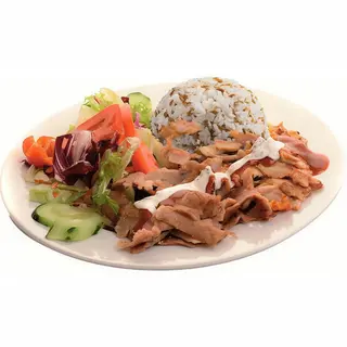 Menú tabak con arroz ( plato )