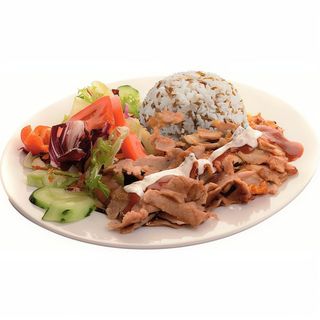 Menú tabak con arroz ( plato )