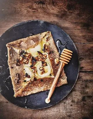 Crêpe Miel Et Noix