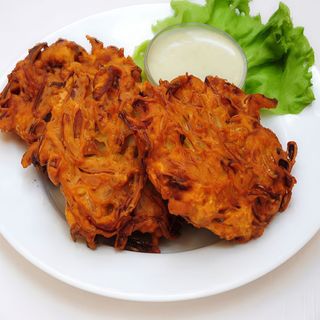 Bhaji de cebolla