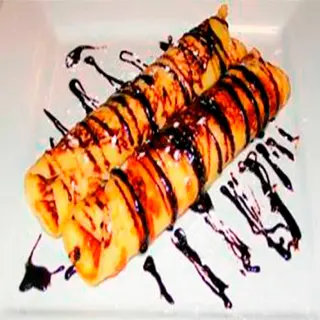 Crepe Recheado de Chocolate Belga 2 peças