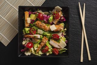 Crispy chicken salad