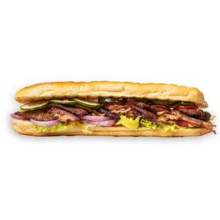 Carnivore's Crunch (Steaky Sandwich)