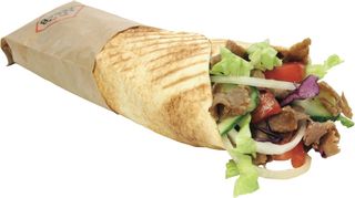 Kebab tortilla duży