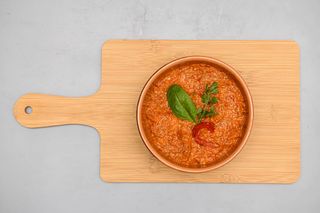 Zacuscă pregătită în casă