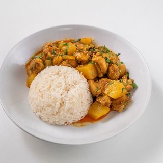 Pollo massaman, HALAL