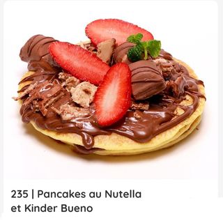Pancakes au Nutella et Banane