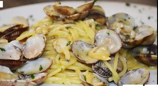 Fettuccine  alle Vongole veraci o lupini 