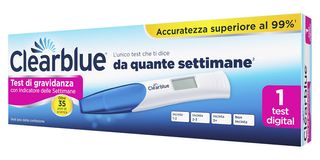 Clear Blue Test Gravidanza Con Indicatore Di Settimane