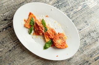 Ravioli alle Mandorle alla sorrentina