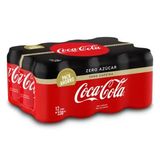 Coca Cola Zero Azúcar Zero Cafeína Pack 12 Latas 33 Cl.