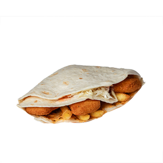Cheeseburger tortilja