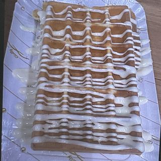 Waffle Nutella bianca