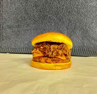 Hamburguesa la peña