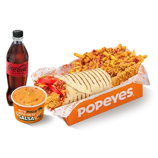Chicken BBQ Combo Wrap