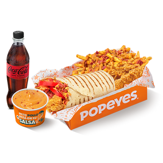 Chicken BBQ Combo Wrap