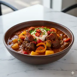 Hungarian Goat Goulash