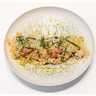 Паста с креветками