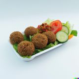 Порция фалафел с гарнитура (5бр-300г)