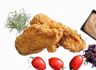 Meniu snitel in fulgi porumb