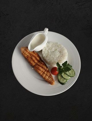 Семга с рисом (200г)