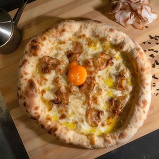 Pizza Carbonara Enzos