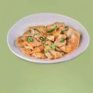 Pollo Con Bambú Y Setas