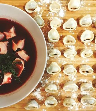 Barszcz z uszkami z podgrzybków 480 ml