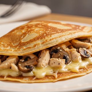 Crêpe Poulet Champignon